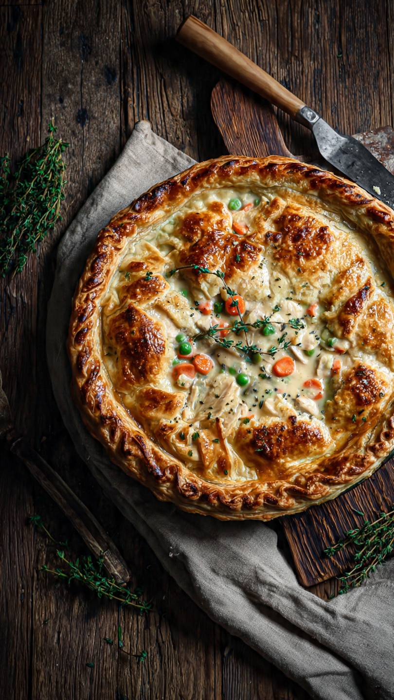 Puff Pastry Chicken Pot Pie