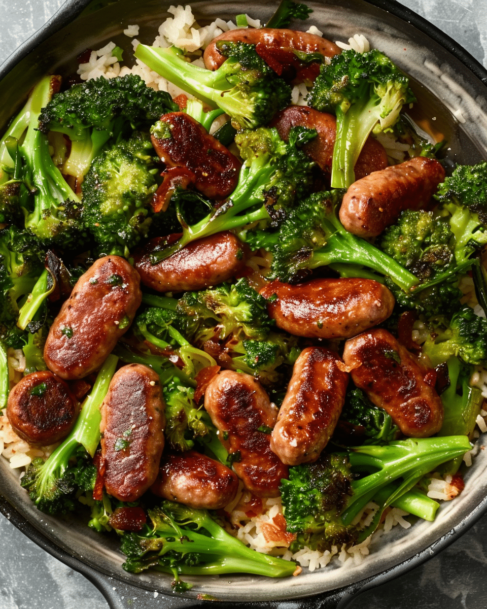 Sausage and Broccoli