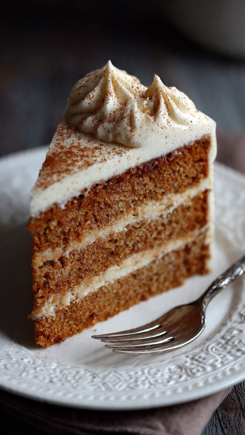 Chai Spice Cake with Cream Cheese Frosting
