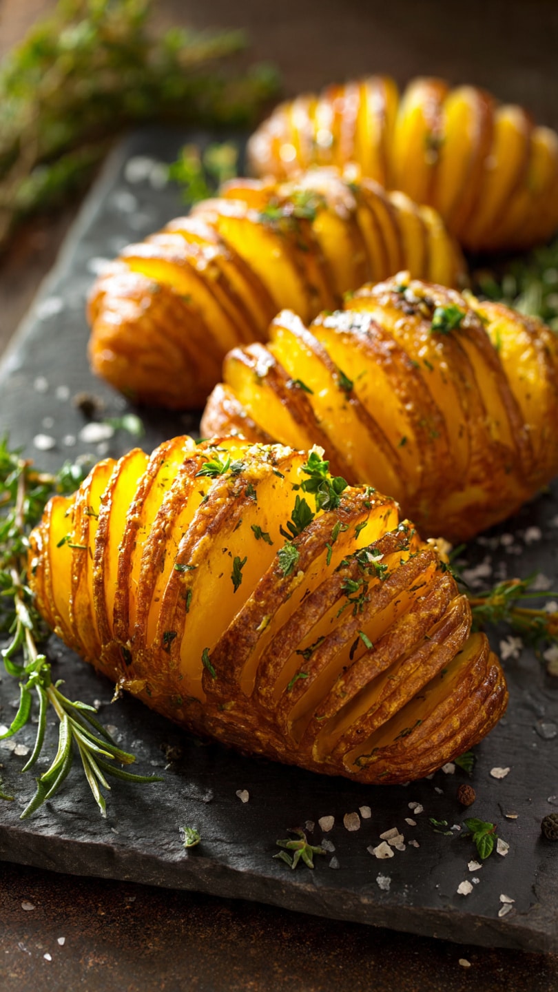 Hasselback Potatoes