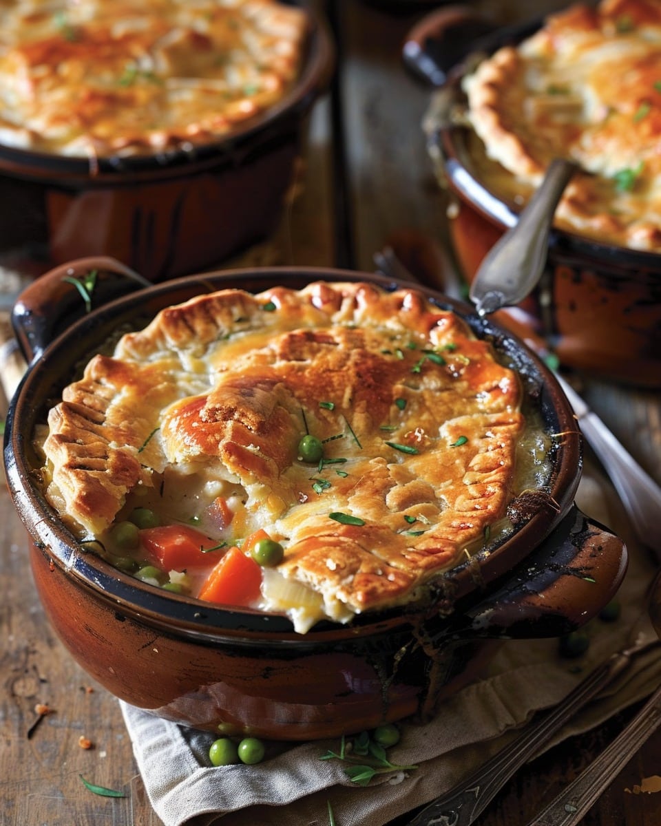 Veggie Pot Pie Soup