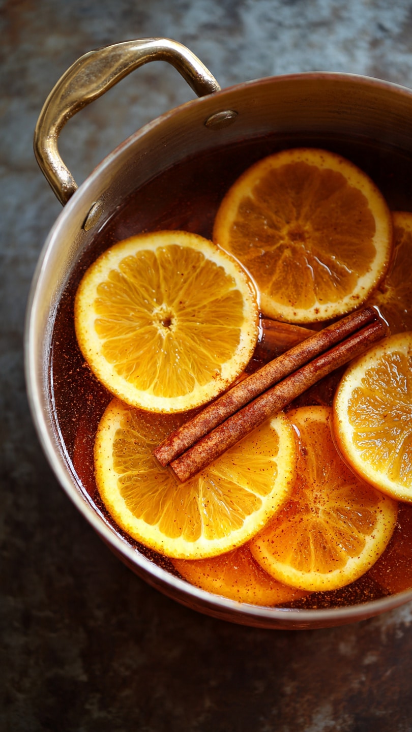 Easy Cinnamon Orange Simmer Pot