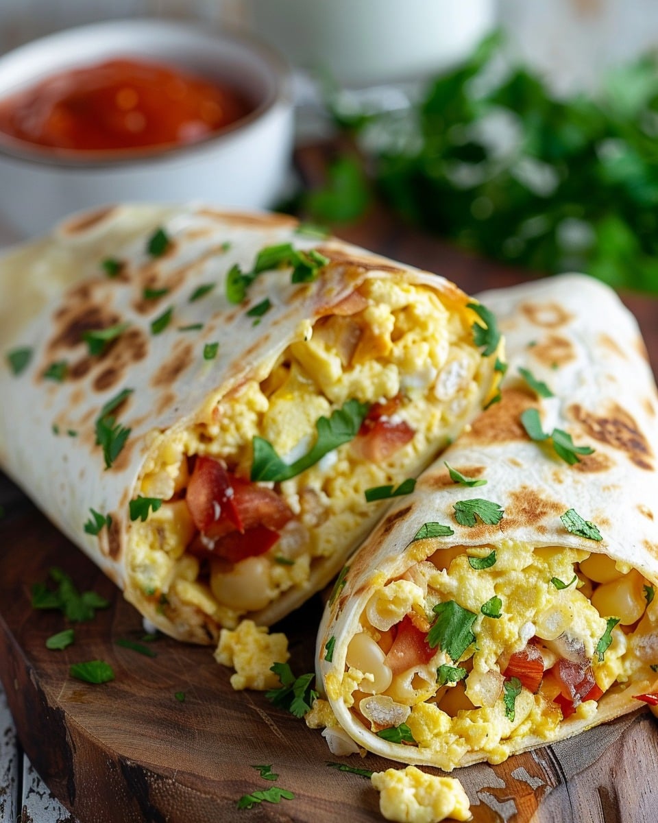 High-Protein Breakfast Burrito