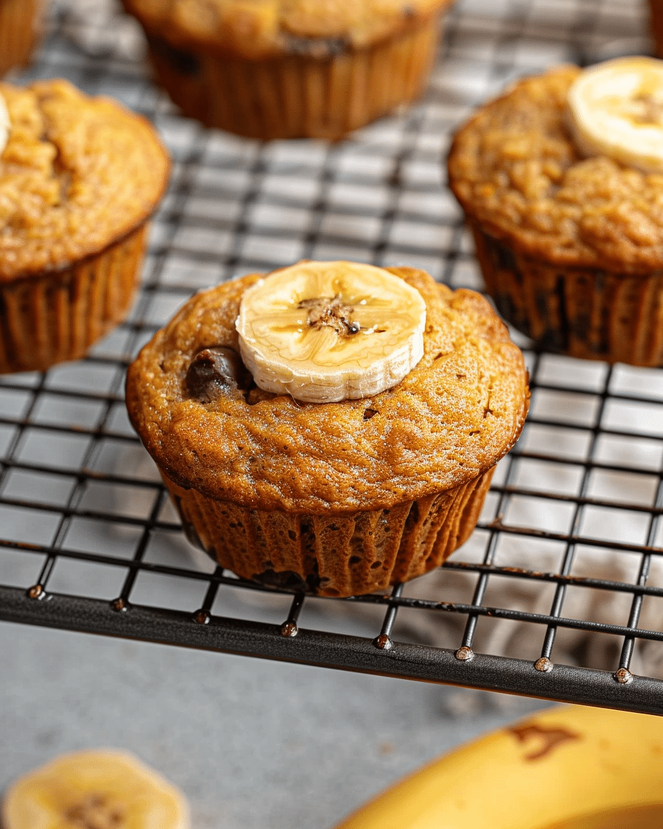 Moist Gluten-Free Banana Muffins