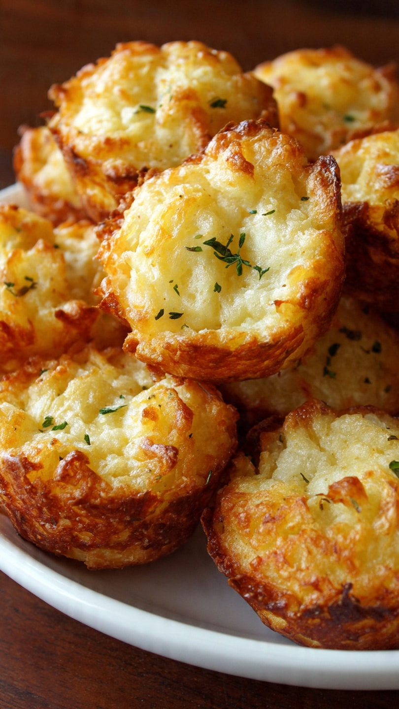 Mashed Potato Cheese Puffs