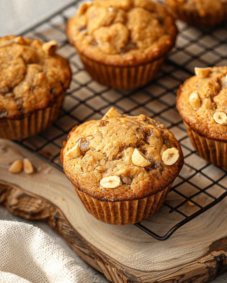 Moist Gluten-Free Banana Muffins