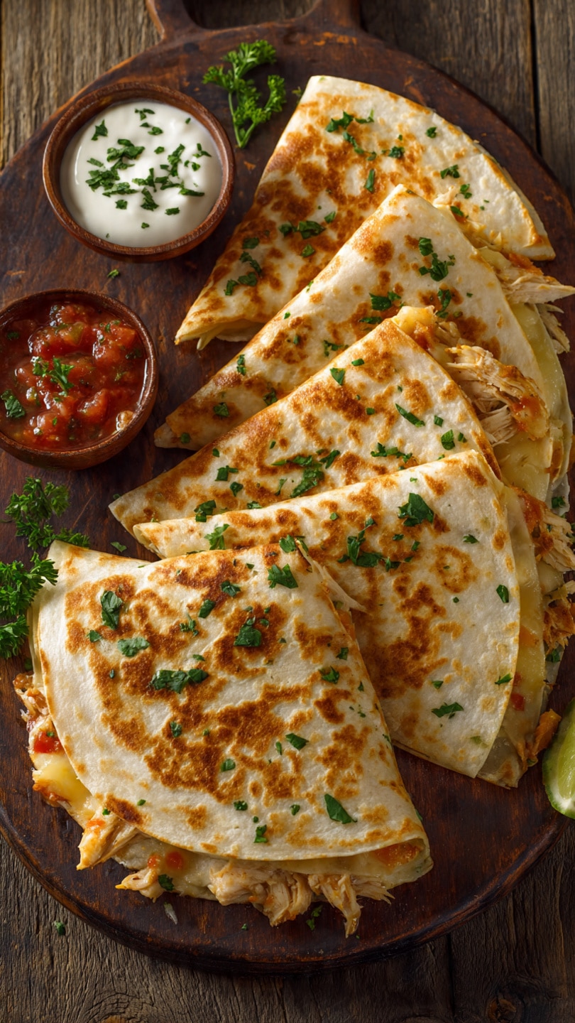 Family Favorite Chicken Quesadilla
