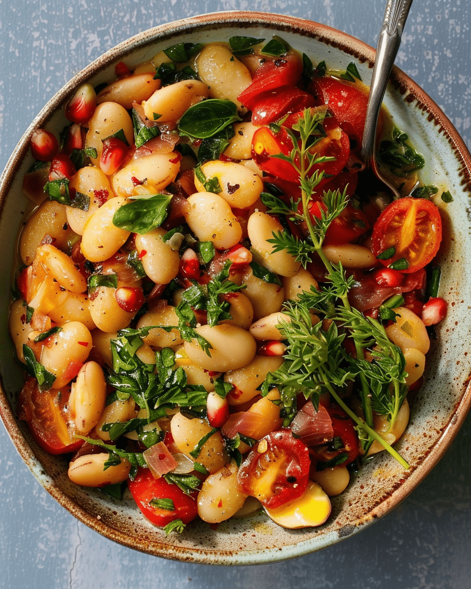 Marinated Butter Bean Salad
