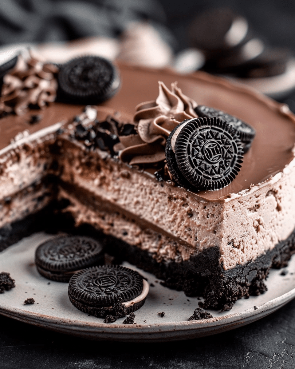 Chocolade Oreo Cheesecake
