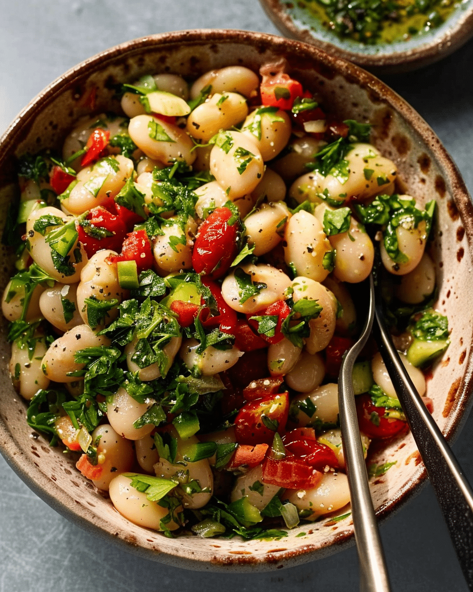 Marinated Butter Bean Salad