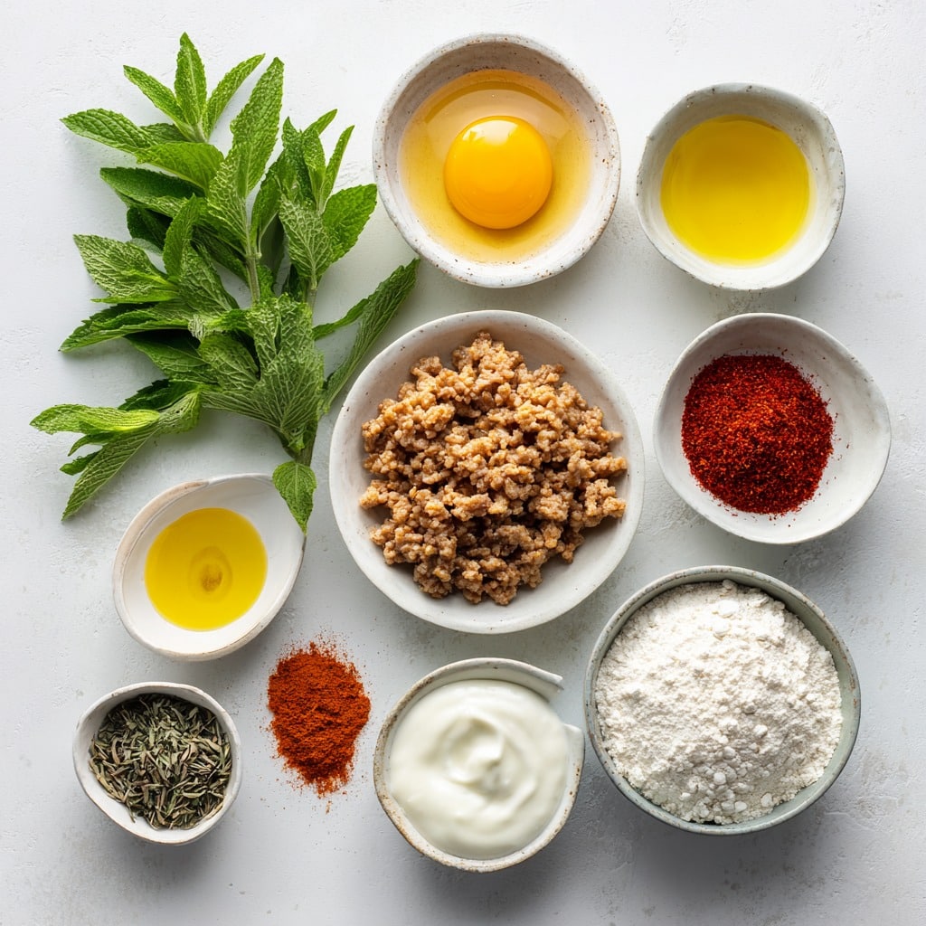 Irresistible Chicken Kofta with Creamy Garlic Yogurt Sauce