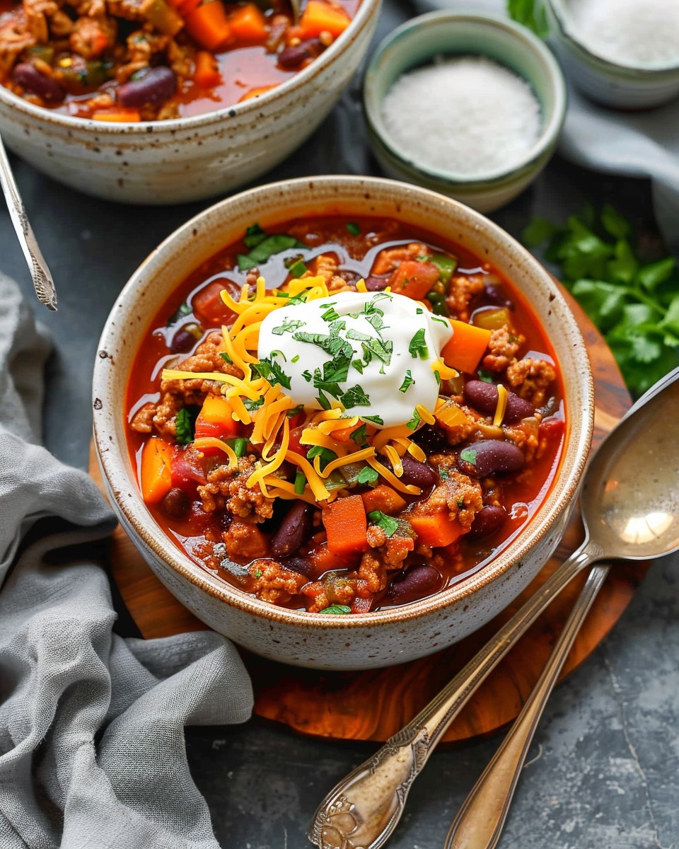 Turkey Sweet Potato Chili