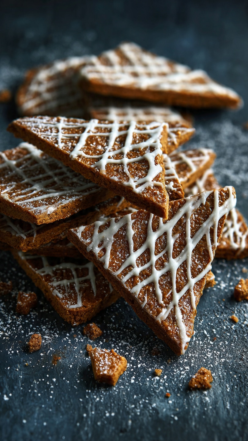 Gingerbread Cookie Bark
