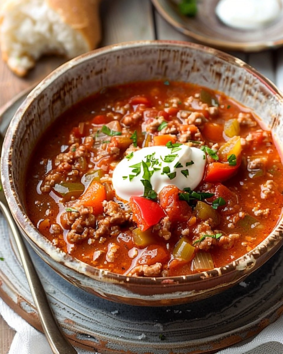 Stuffed Pepper Soup