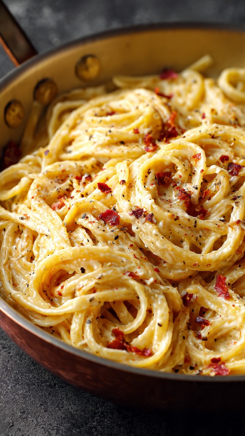 One Pot Creamy Garlic Pasta