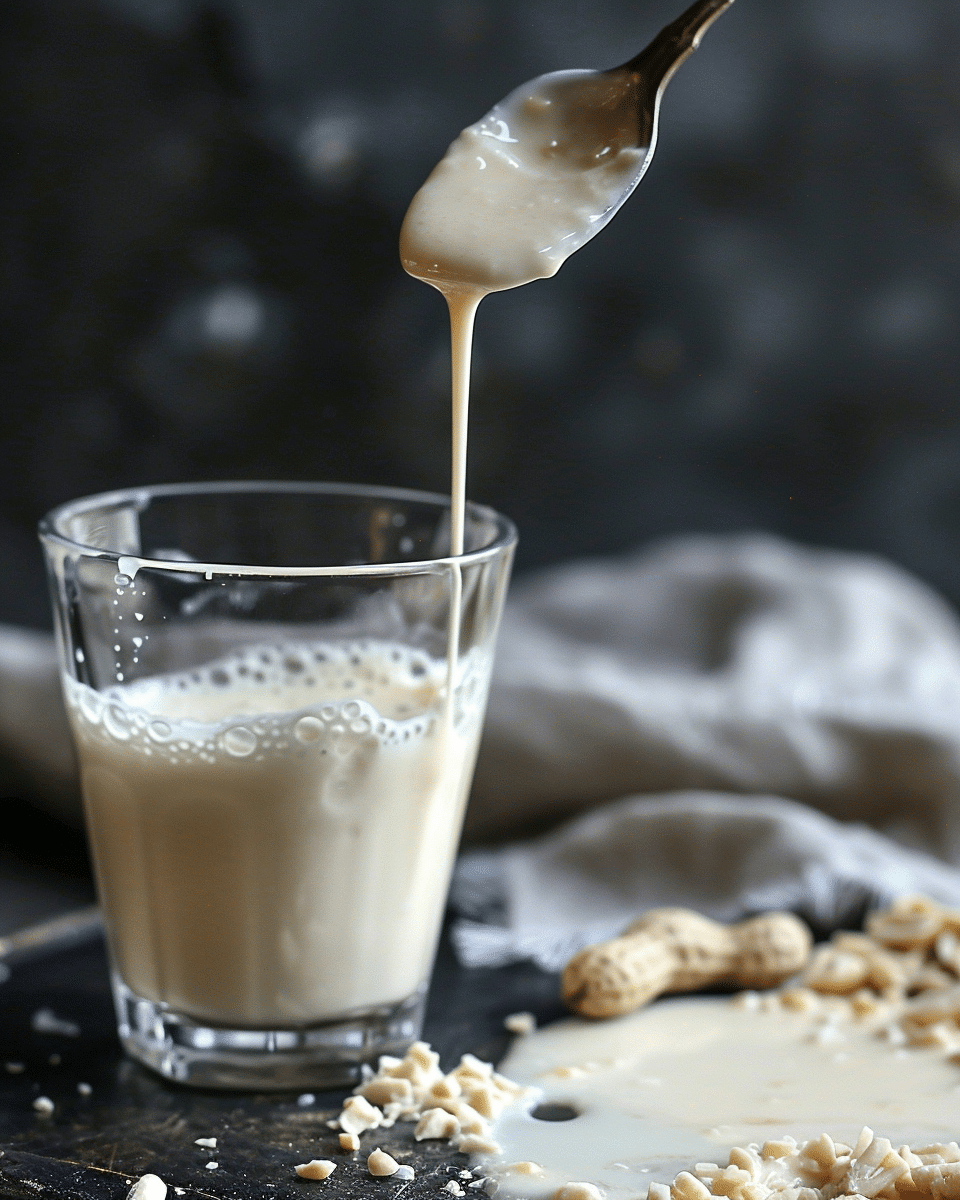 Milk with Peanuts