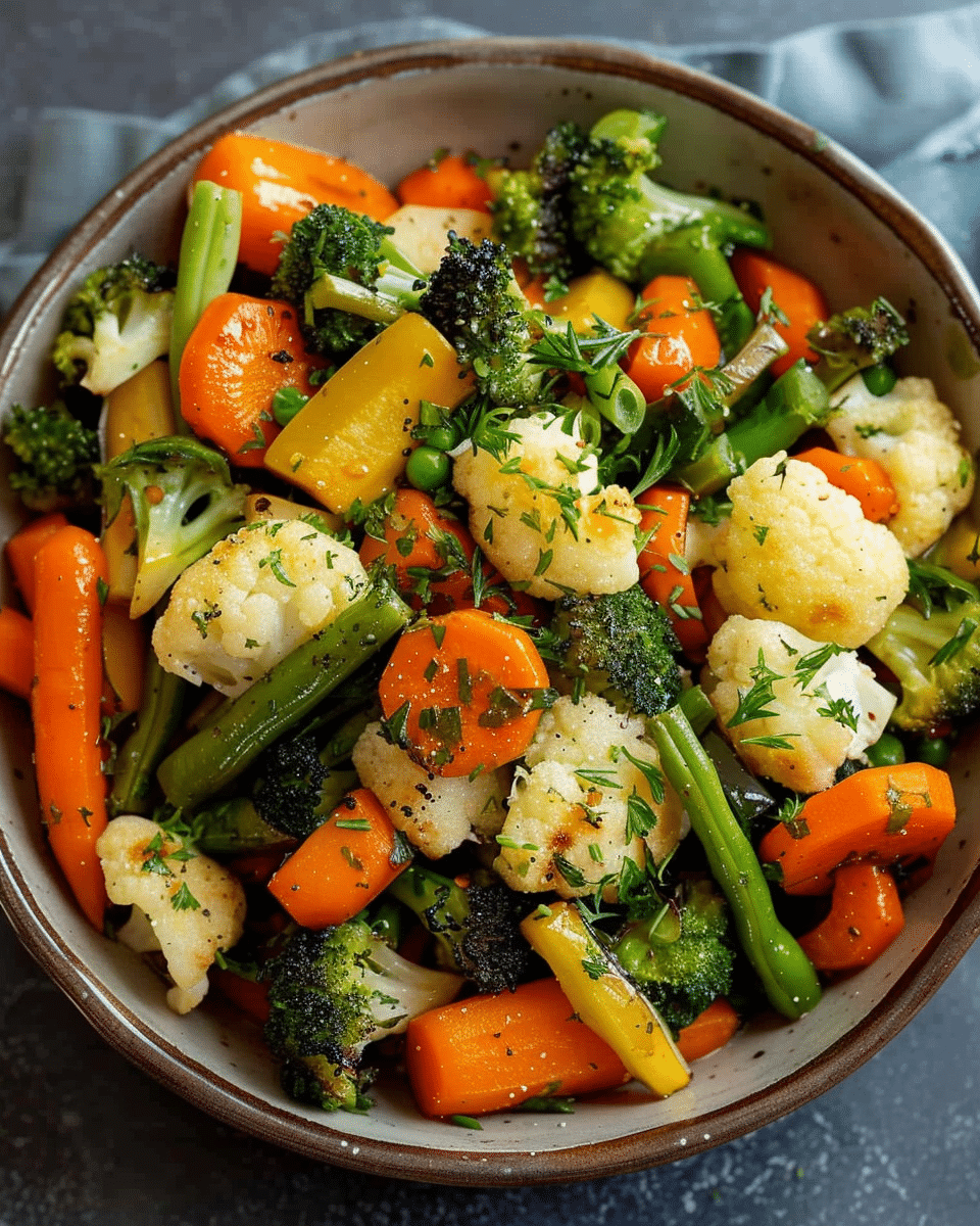 Steamed Vegetable Medley
