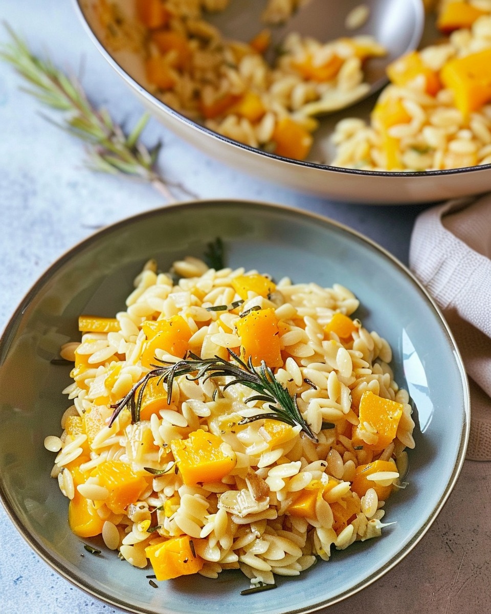 Orzotto with Winter Squash and Rosemary