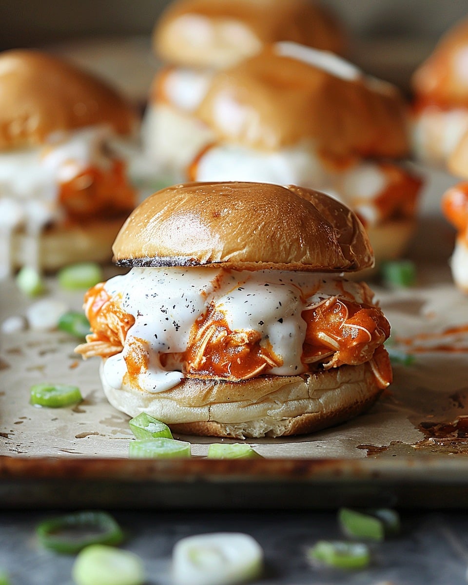 Buffalo Chicken Sliders