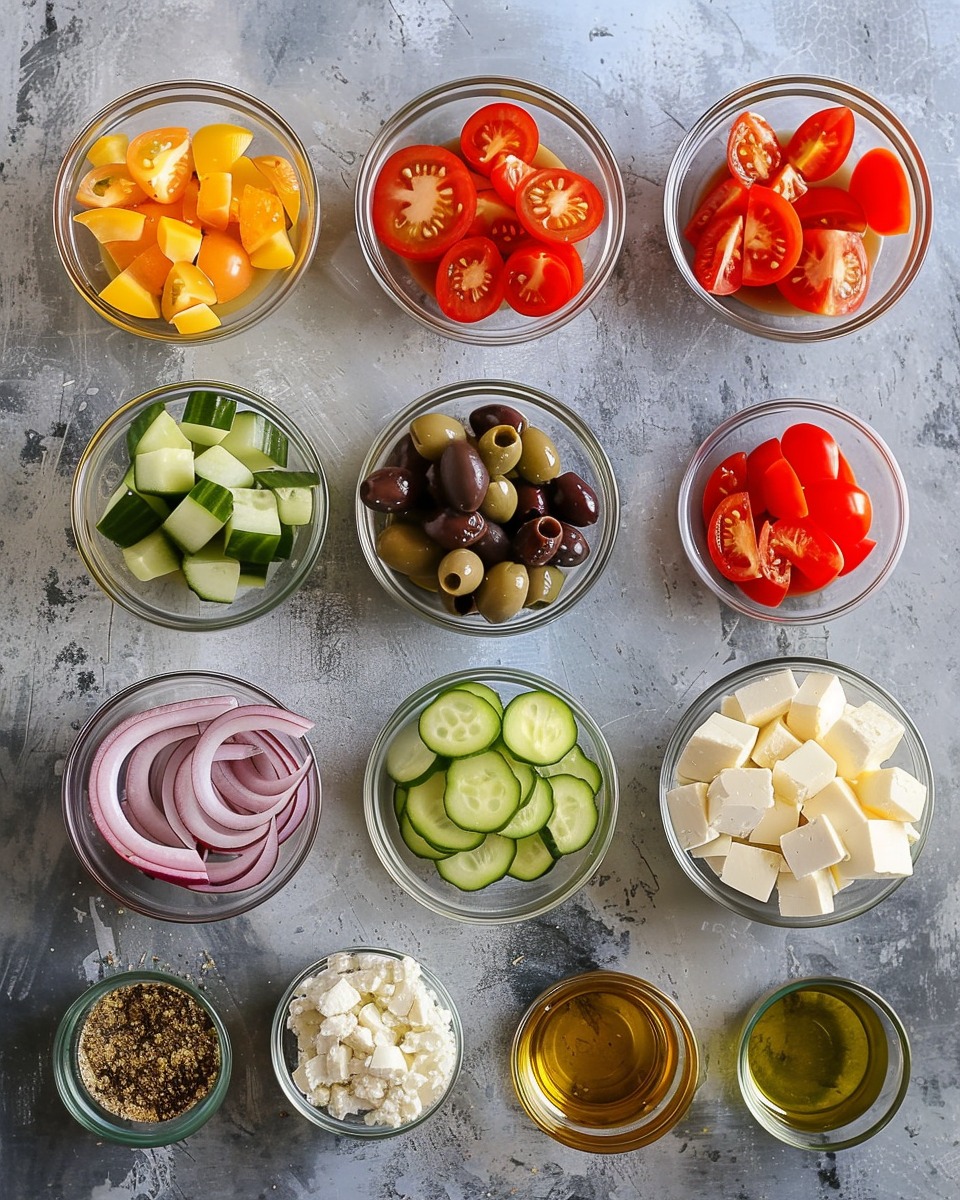 Greek Chicken Bowl with Fresh Salad 4 Greek Chicken Bowl with Fresh Salad