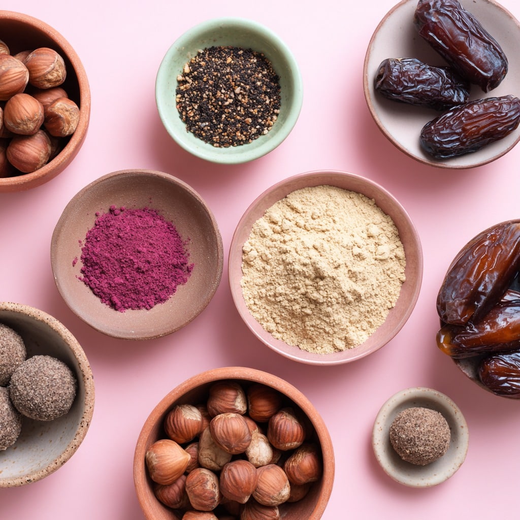 No Bake Brownie Bites