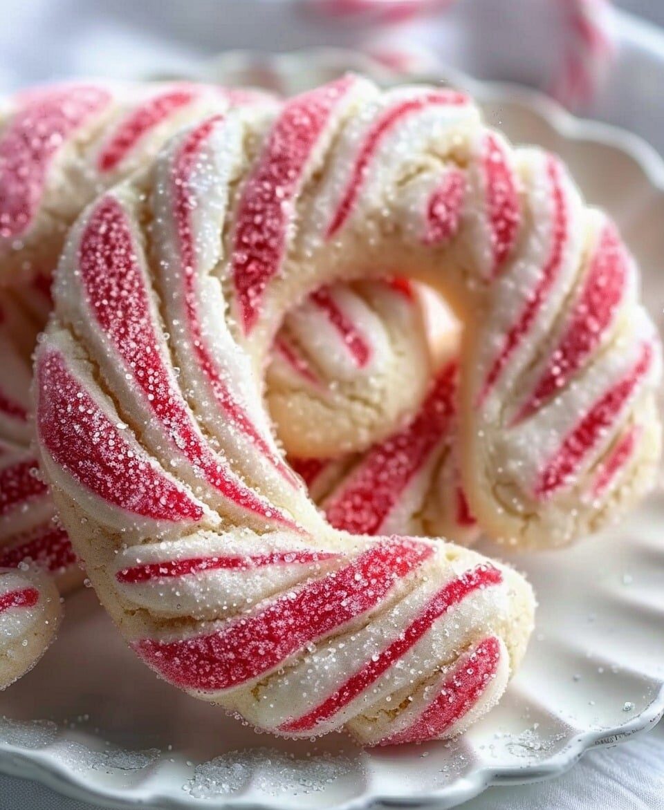 Magical Candy Cane Cookies
