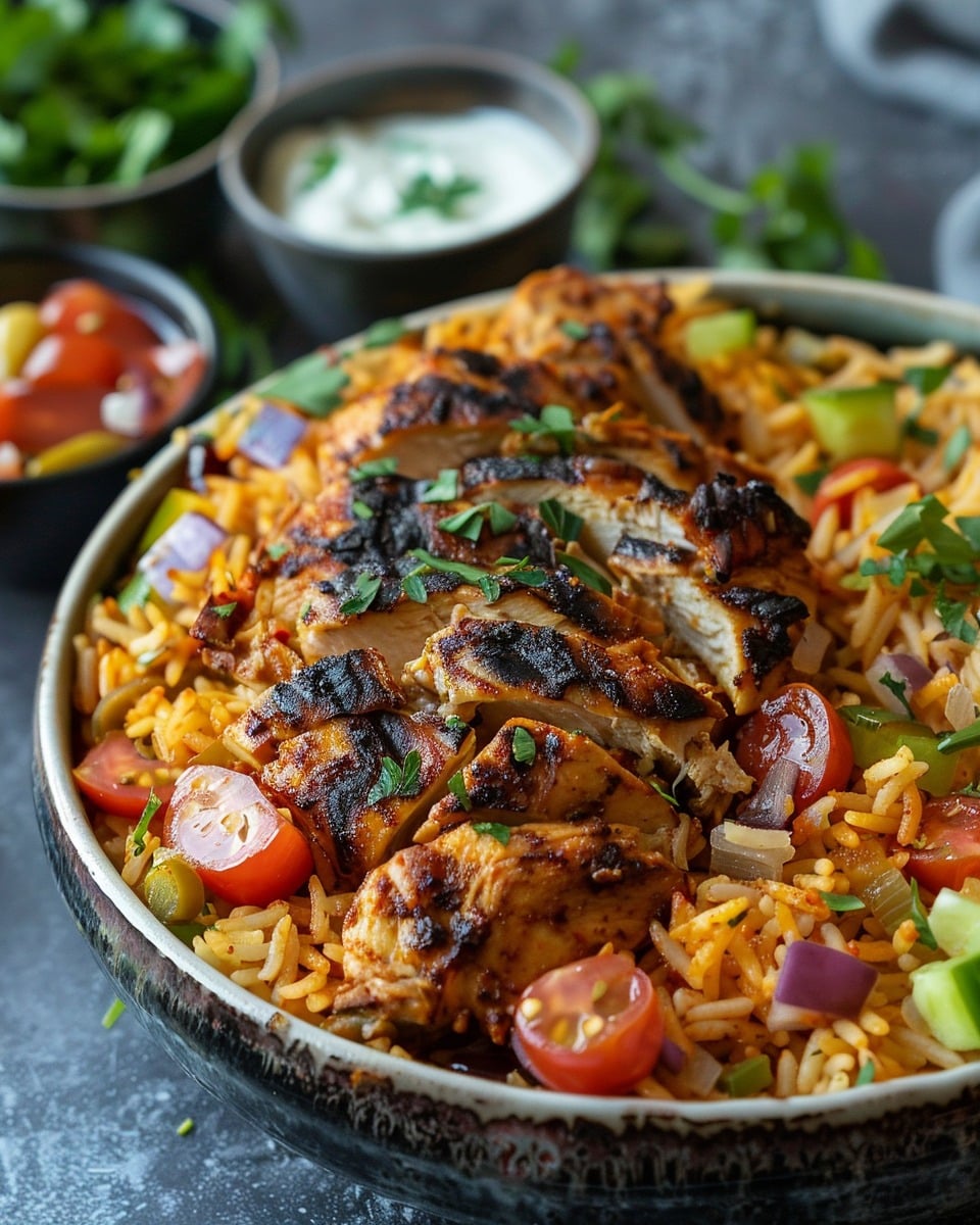 One Pot Chicken Shawarma Rice