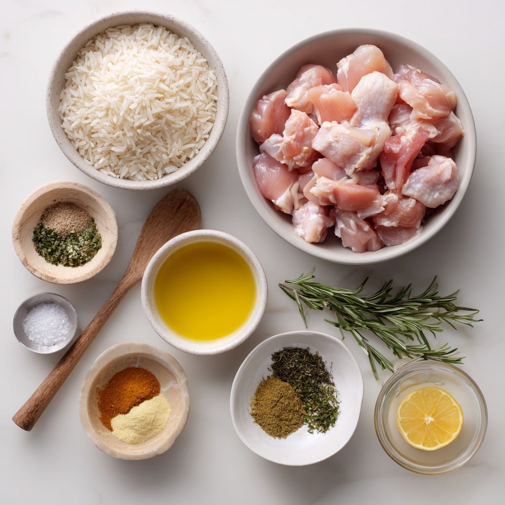 One Pot Chicken Shawarma Rice