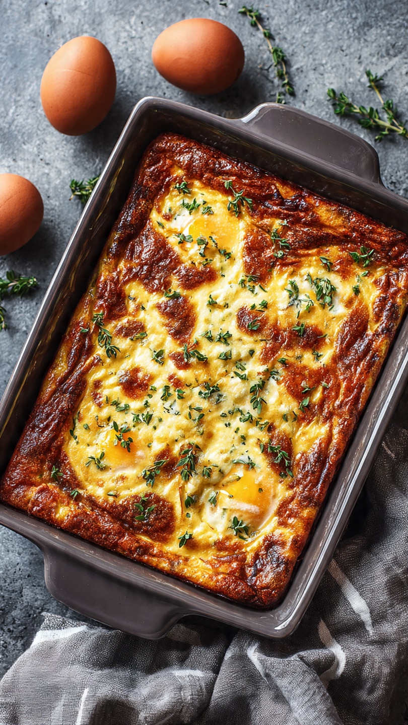 Protein-Packed Sweet Potato Egg Casserole