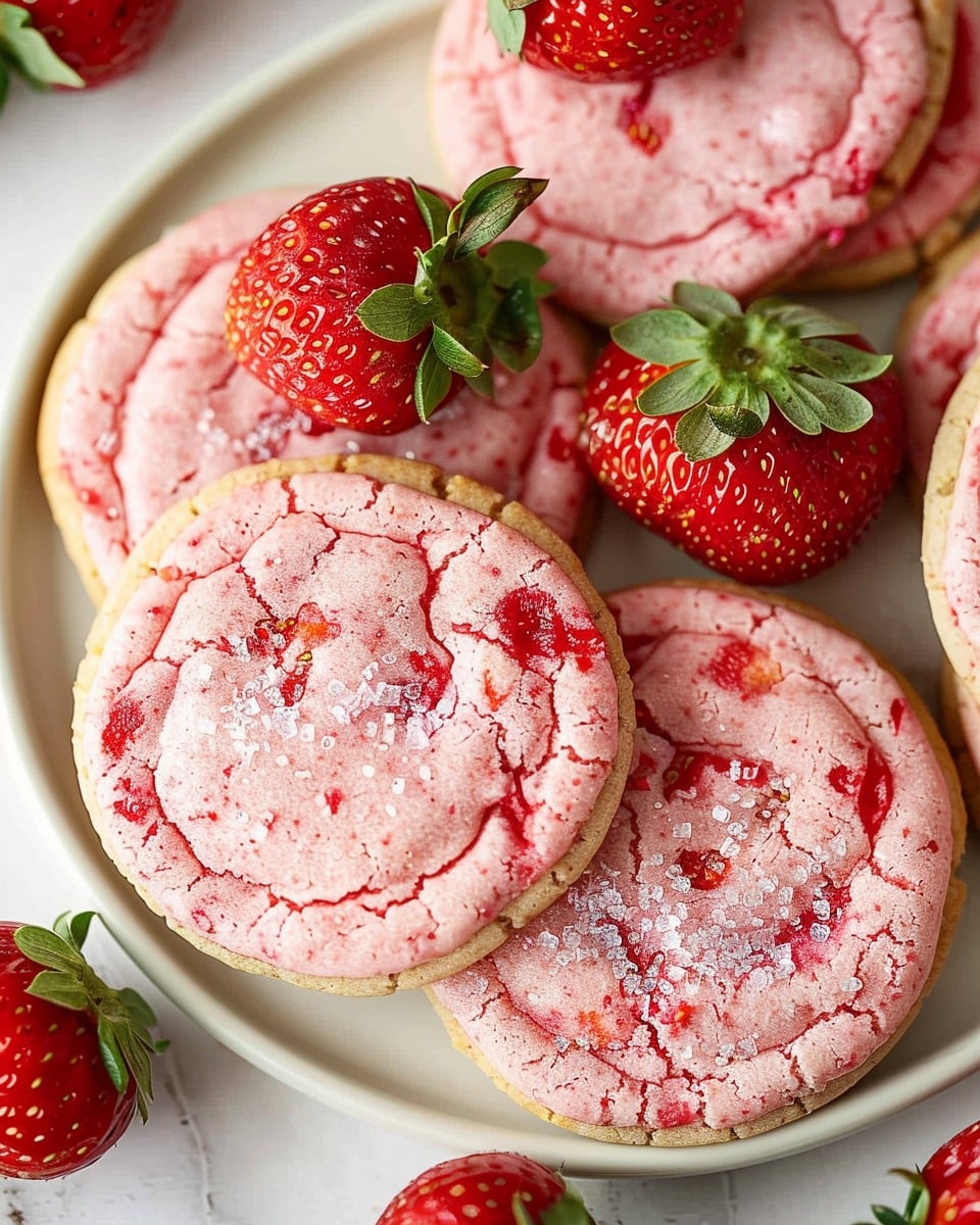 Strawberry Cookies