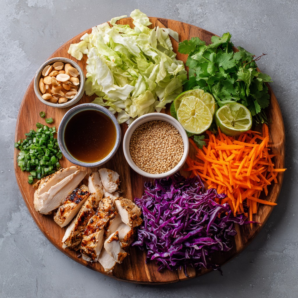 Crunchy Asian Sesame Chicken Salad