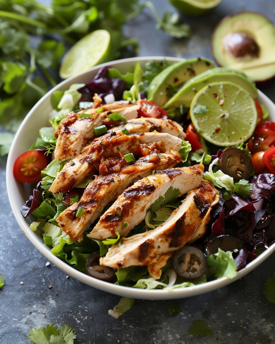 Chipotle Lime Chicken Salad