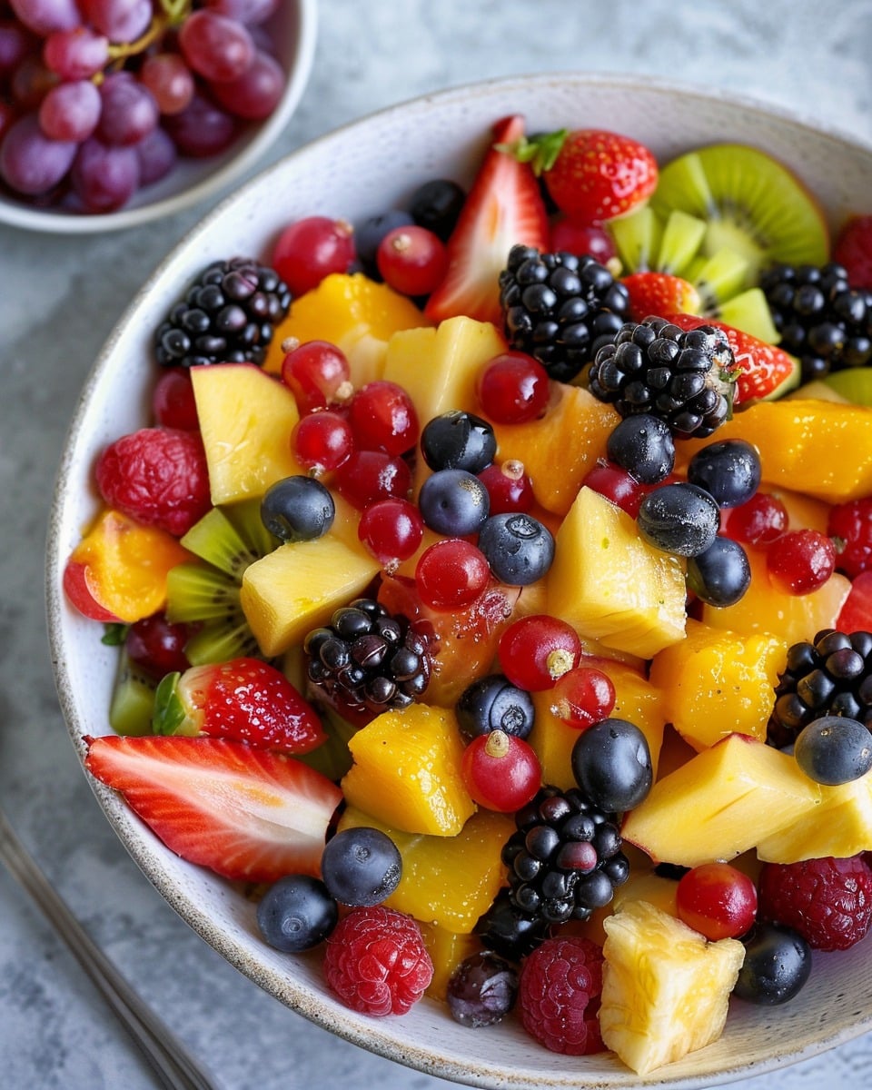 Seasonal Fall Fruit Salad