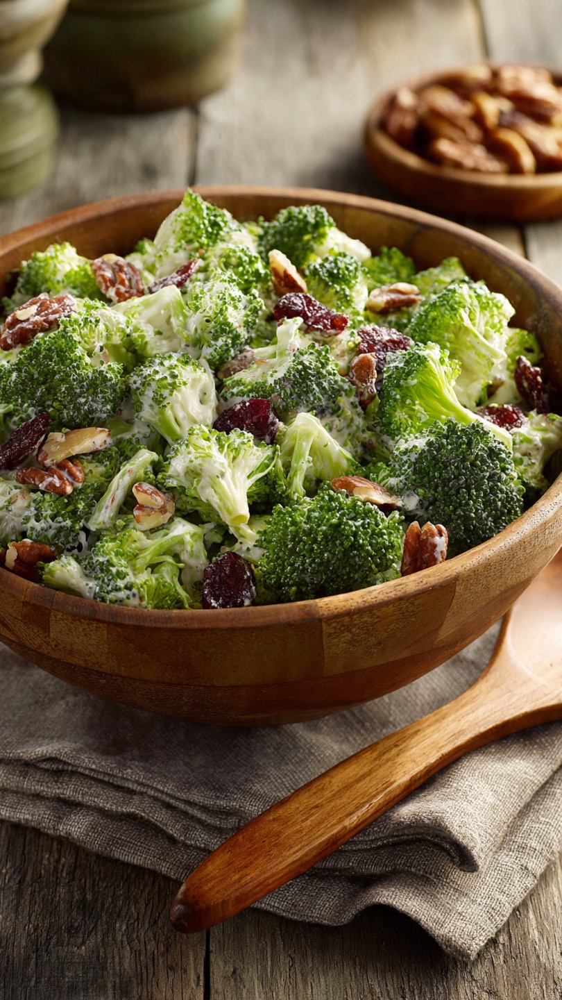 Creamy Broccoli Ranch Salad