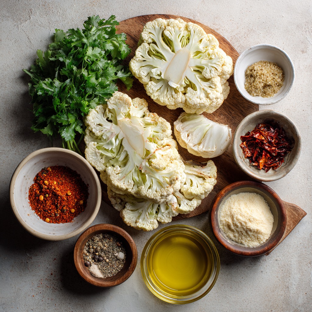 Roasted Cauliflower Steaks