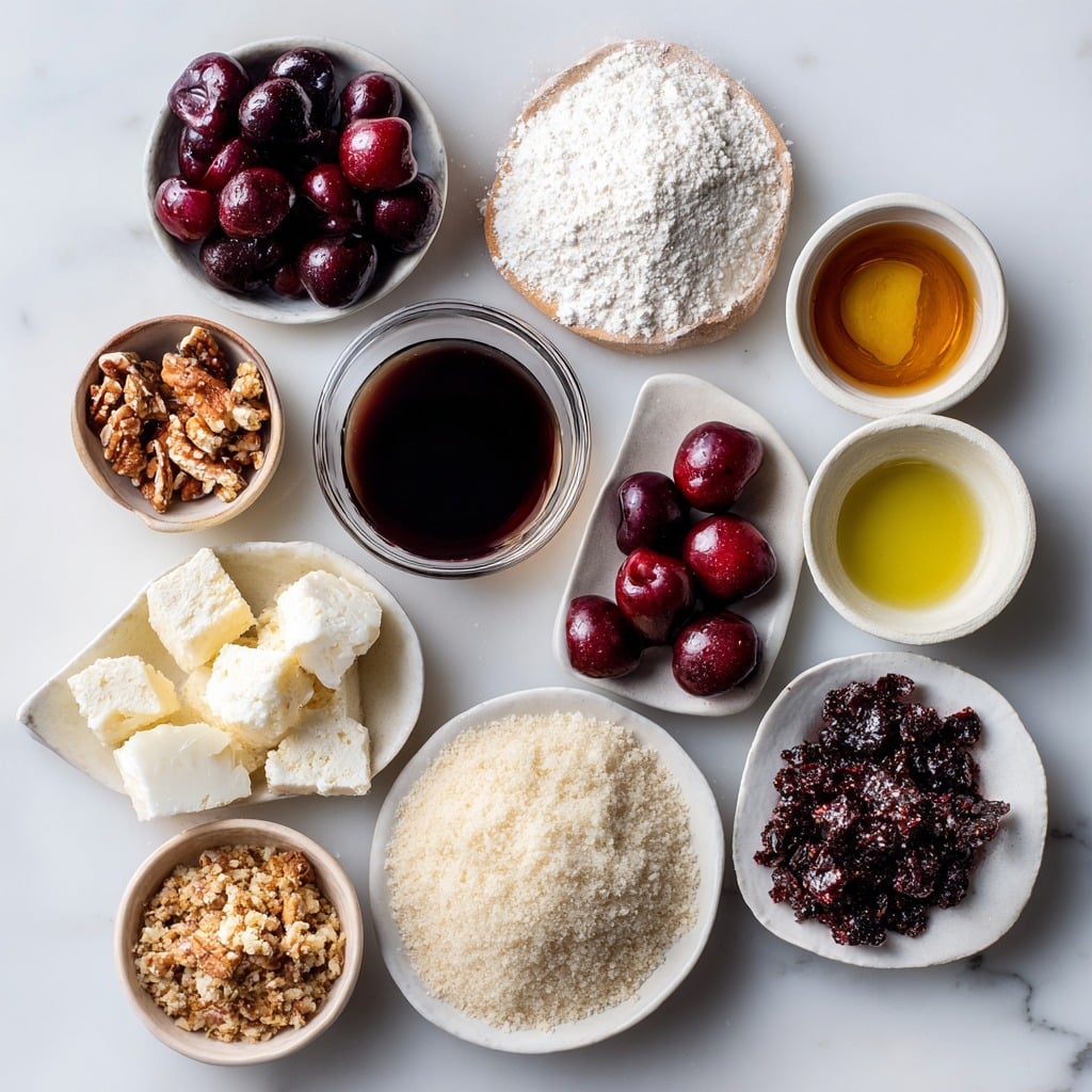 Sweet Cherry Crumble Bars