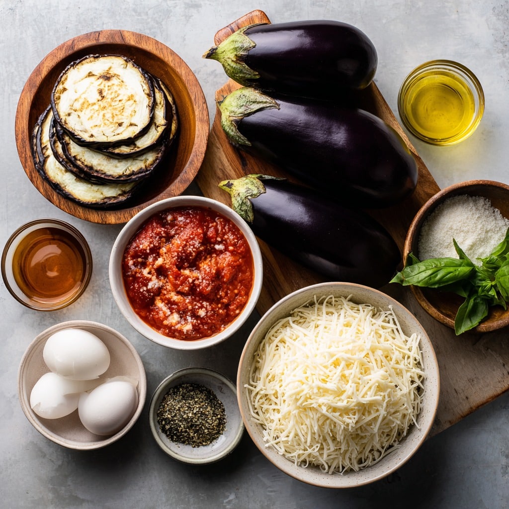 Eggplant Parmesan Bake