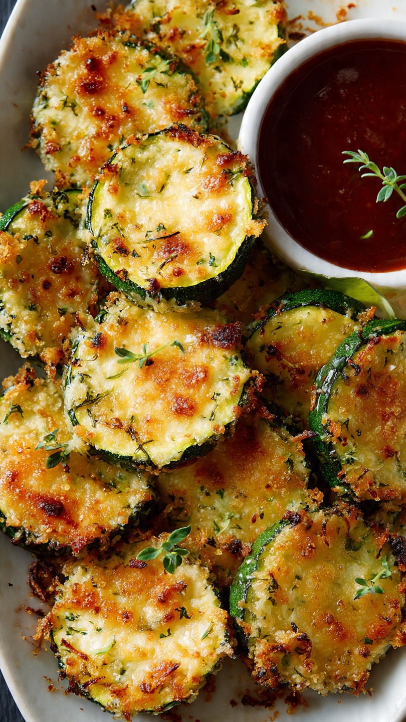 Baked Parmesan Zucchini