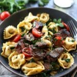 Garlic Steak Tortellini