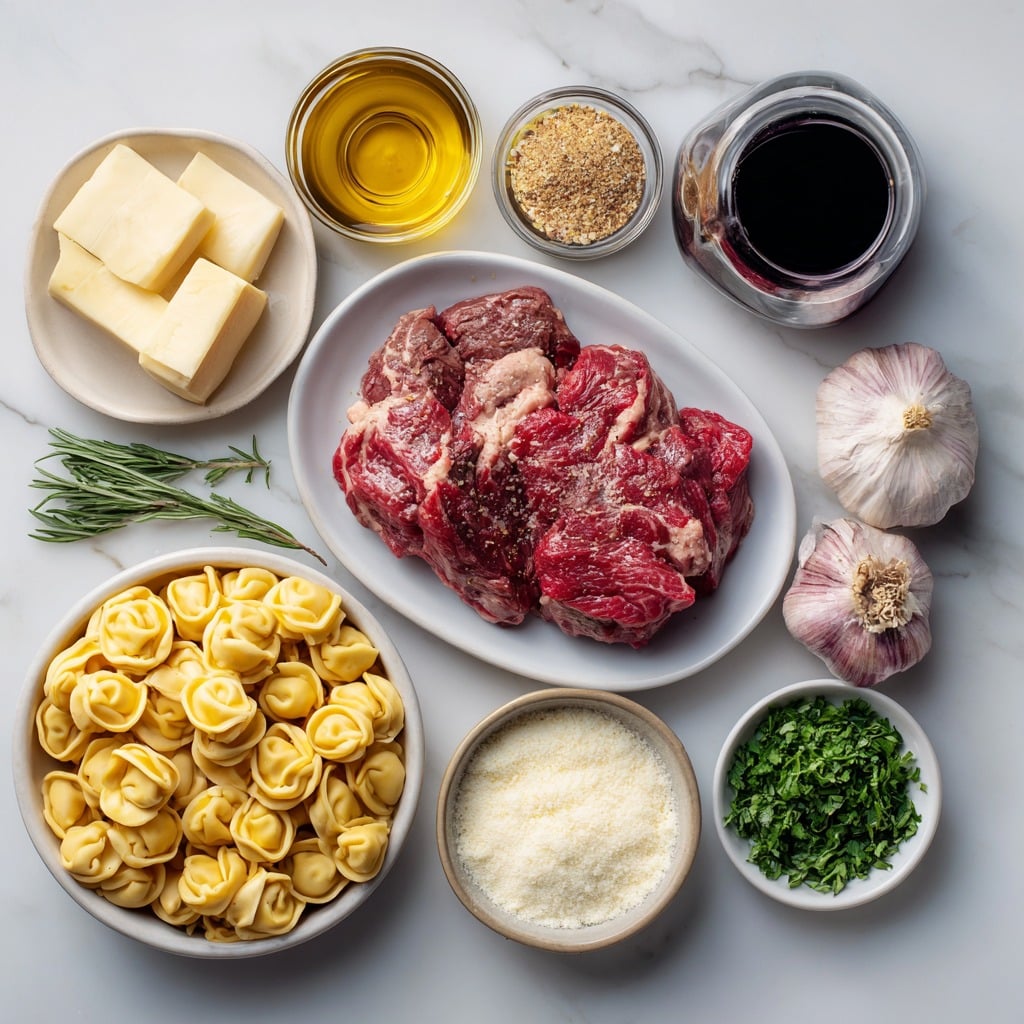 Garlic Steak Tortellini