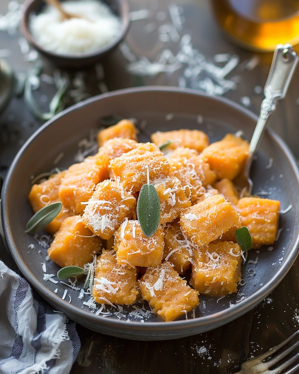 Healthy Sweet Potato Gnocchi