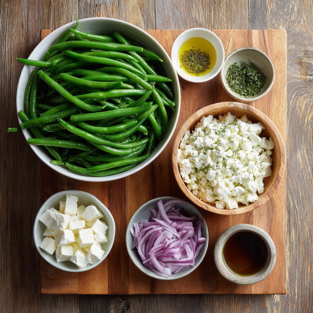 Green Bean And Feta Salad