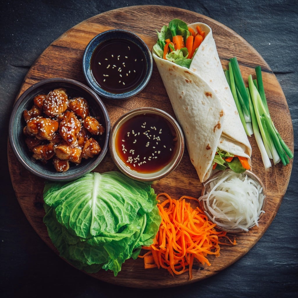 Teriyaki Chicken Wrap