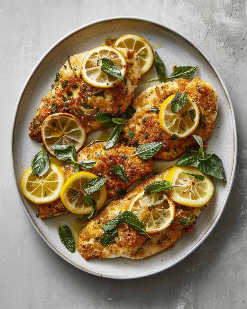 Comforting Lemon Chicken Romano for Family