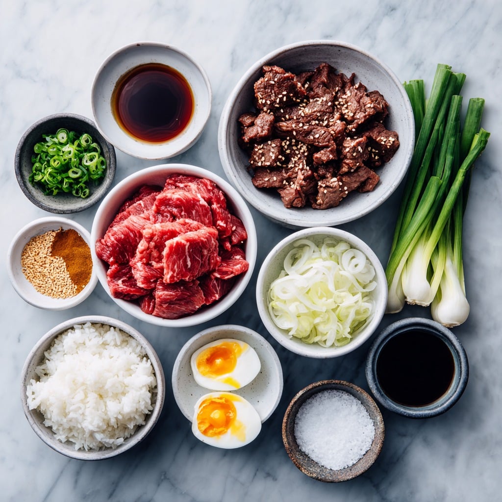 Authentic Korean beef bulgogi