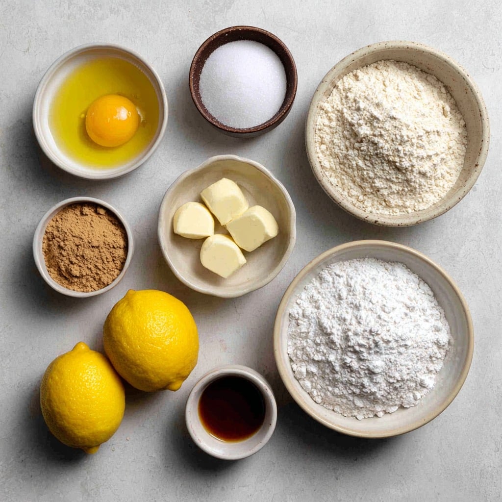 Lemon Crinkle Cookies