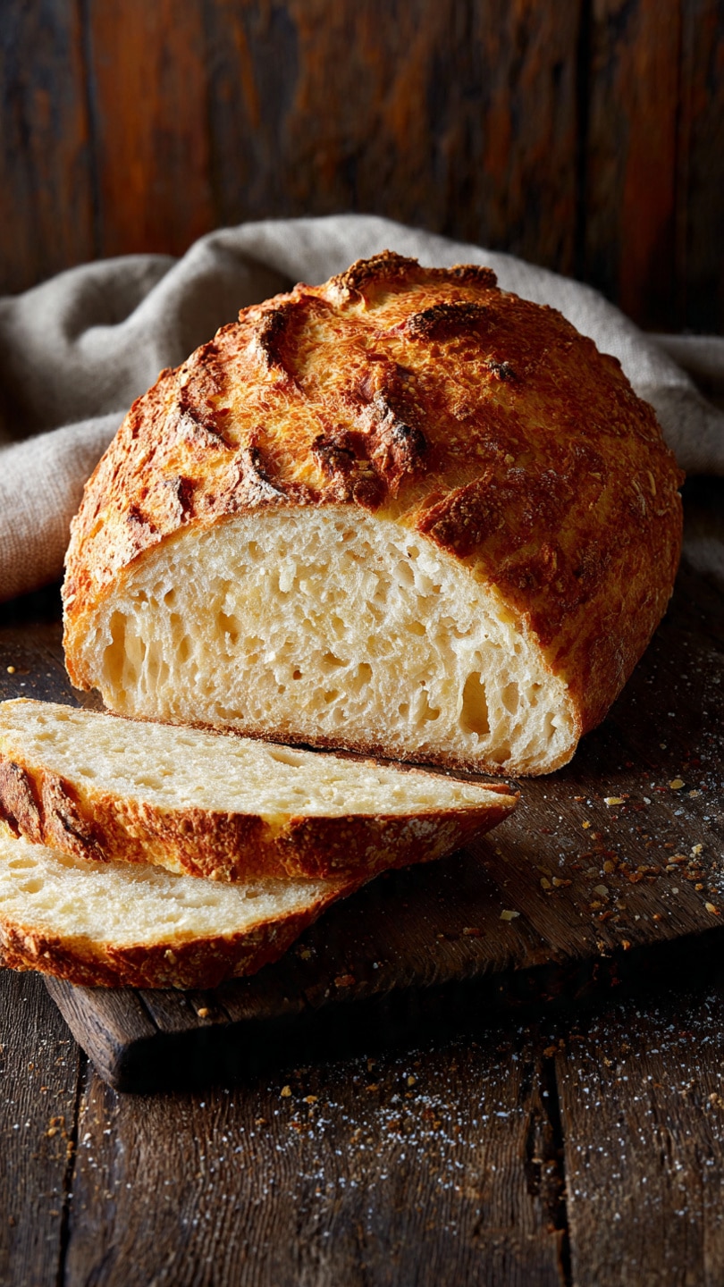 Parmesan Garlic Artisan Bread