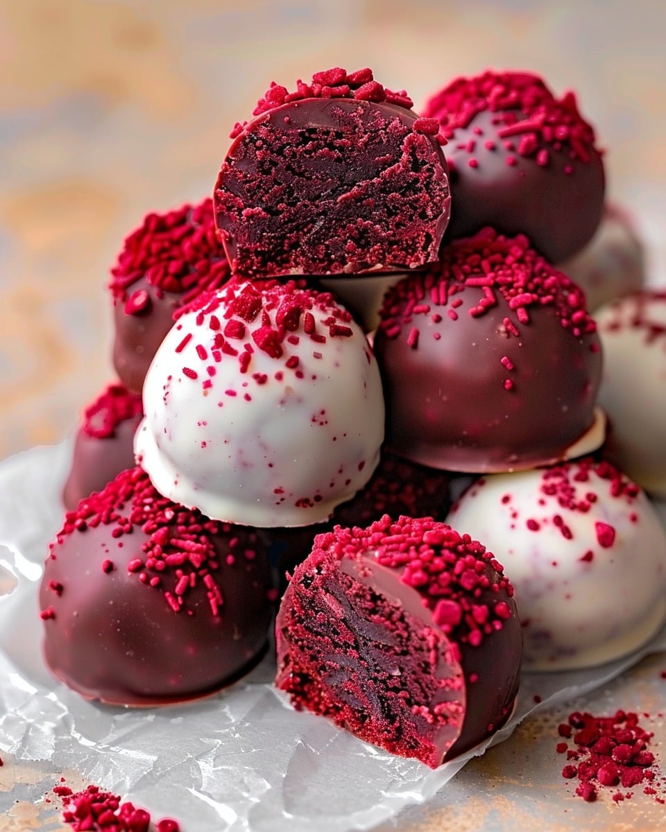 Red Velvet Truffles