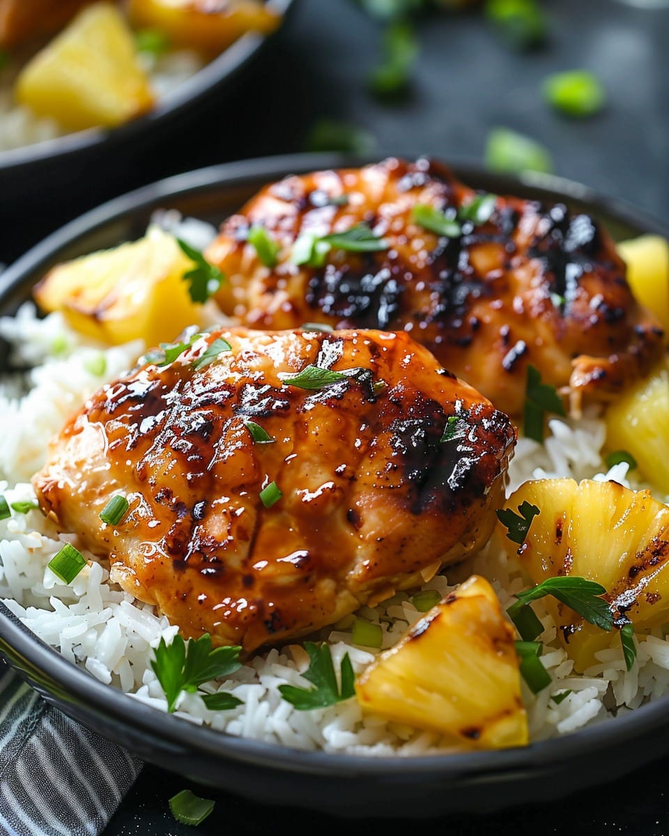 Easy Pineapple Chicken with Rice