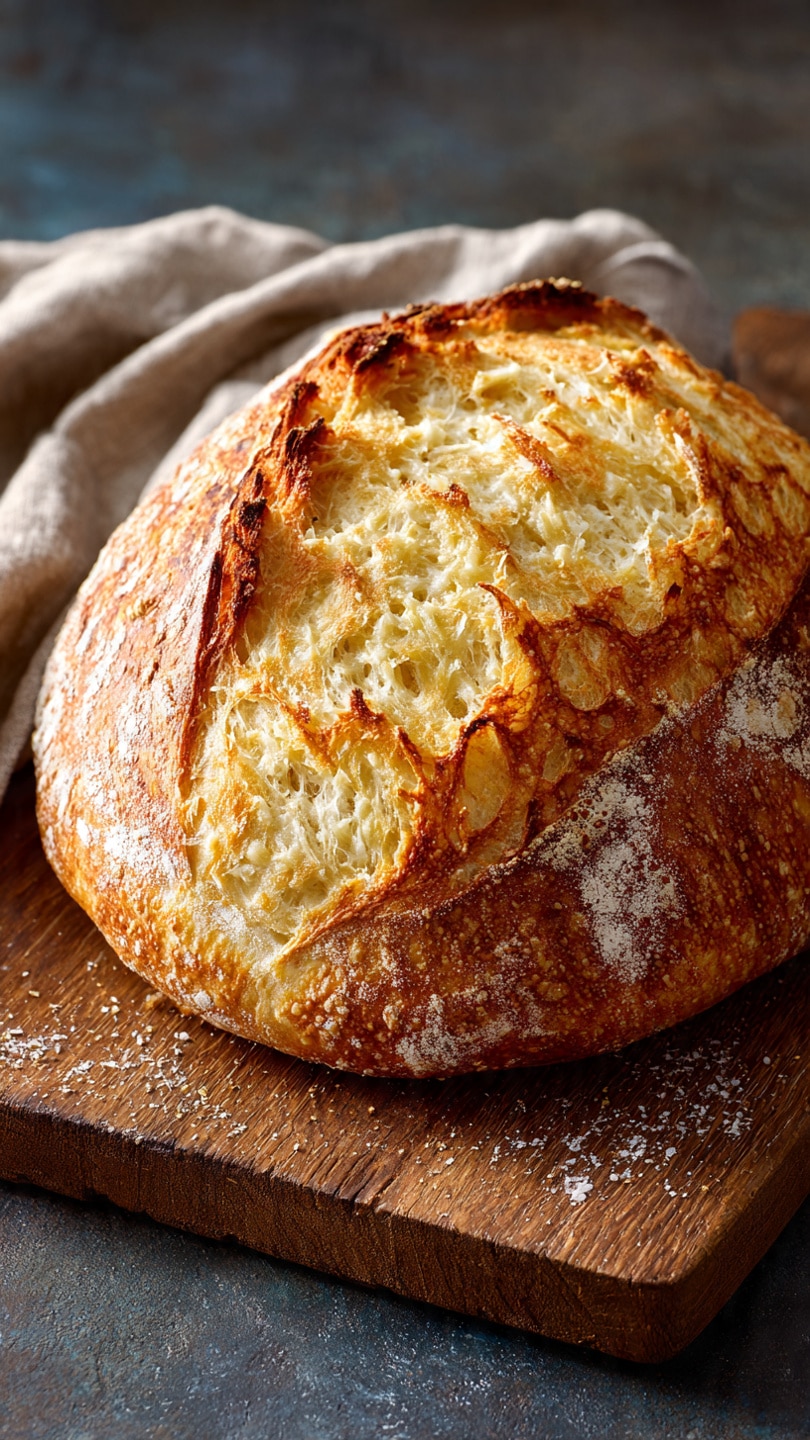 Parmesan Garlic Artisan Bread